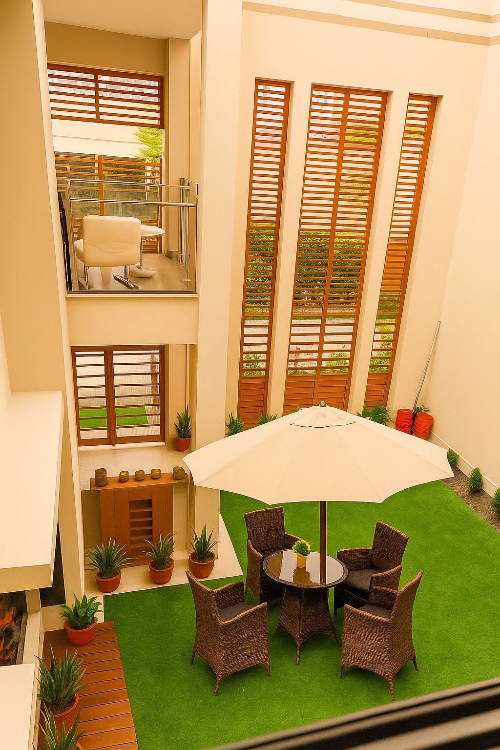 4 BHK Courtyard Home for sale in New town Rajarhat Kolkata Tata Avenida courtyard